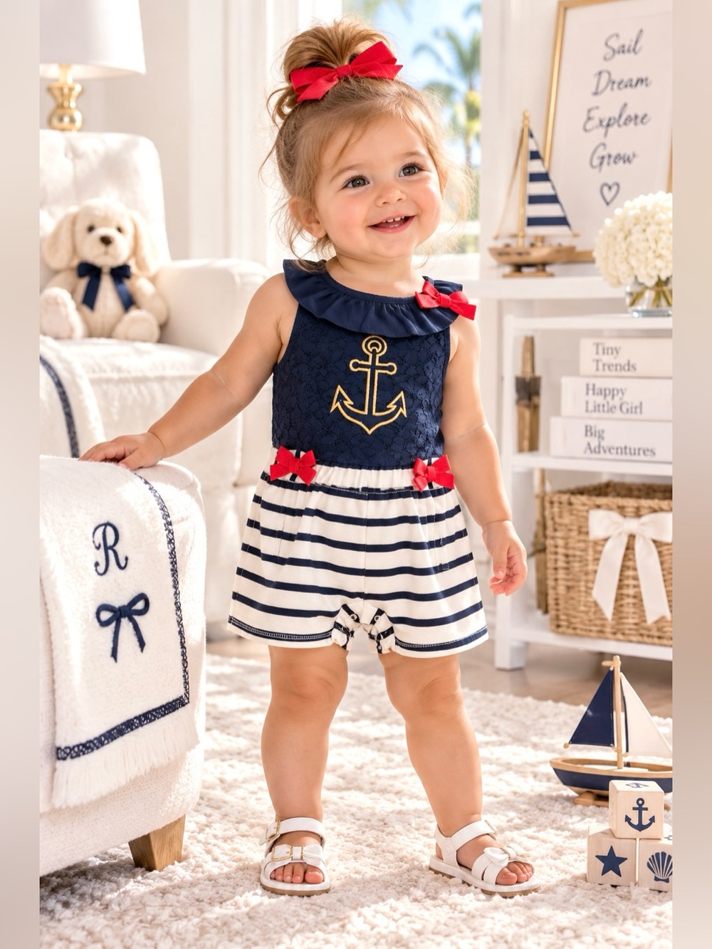 NAUTICAL ROMPER